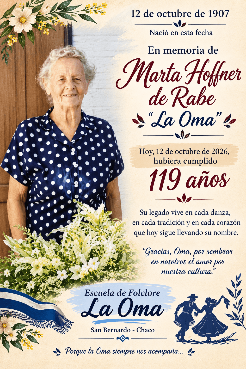 Marta...en la memoria del pueblo